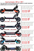 Zoom Hydraulic Brake Kit With Sensor Red Zoom Hydraulic Brake Kit With Sensor Red