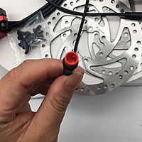 Zoom Hydraulic Brake Kit With Sensor Red Zoom Hydraulic Brake Kit With Sensor Red