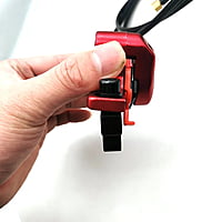 Zoom Hydraulic Brake Kit With Sensor Red Zoom Hydraulic Brake Kit With Sensor Red